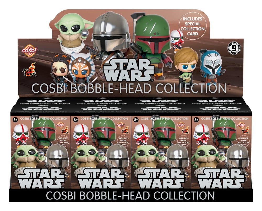 Star Wars Figuras mini Cosbi Series 1 8 cm Cajas Sorpresa Expositor (8) Frikytopia