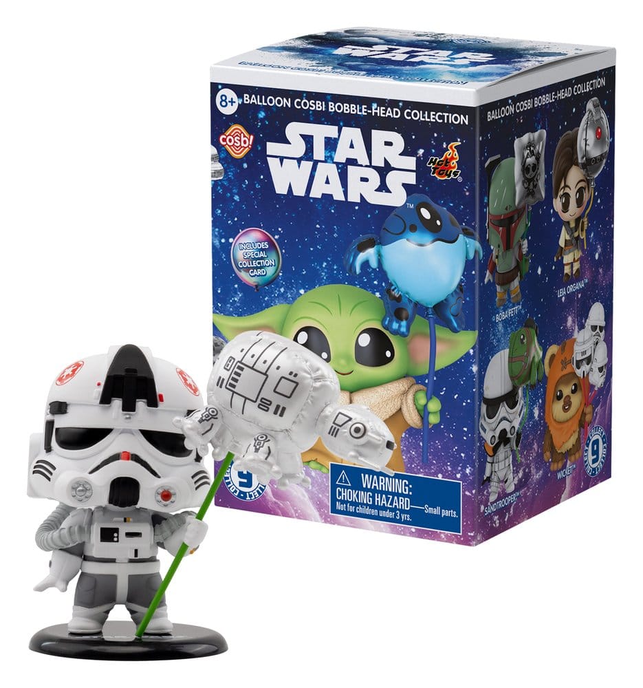 Star Wars Figuras mini Cosbi Balloon 8 cm Cajas Sorpresa Expositor (8)