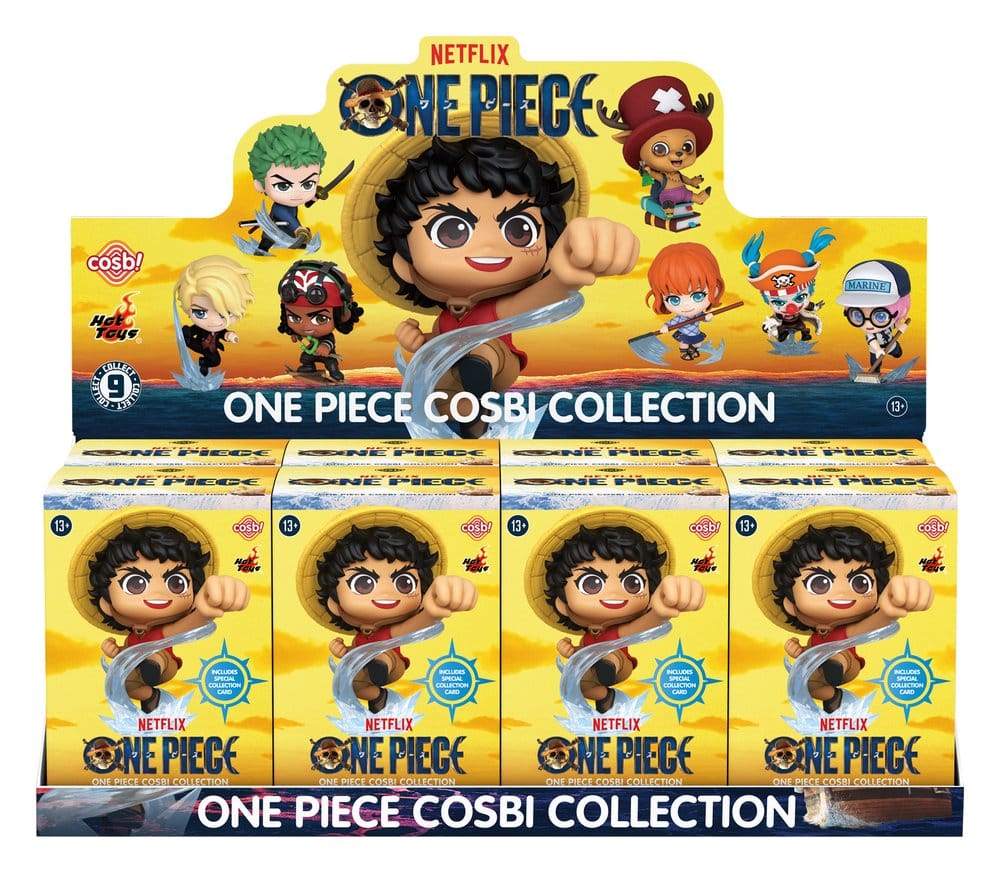 One Piece Figuras mini Cosbi 8 cm Cajas Sorpresa Expositor (8)