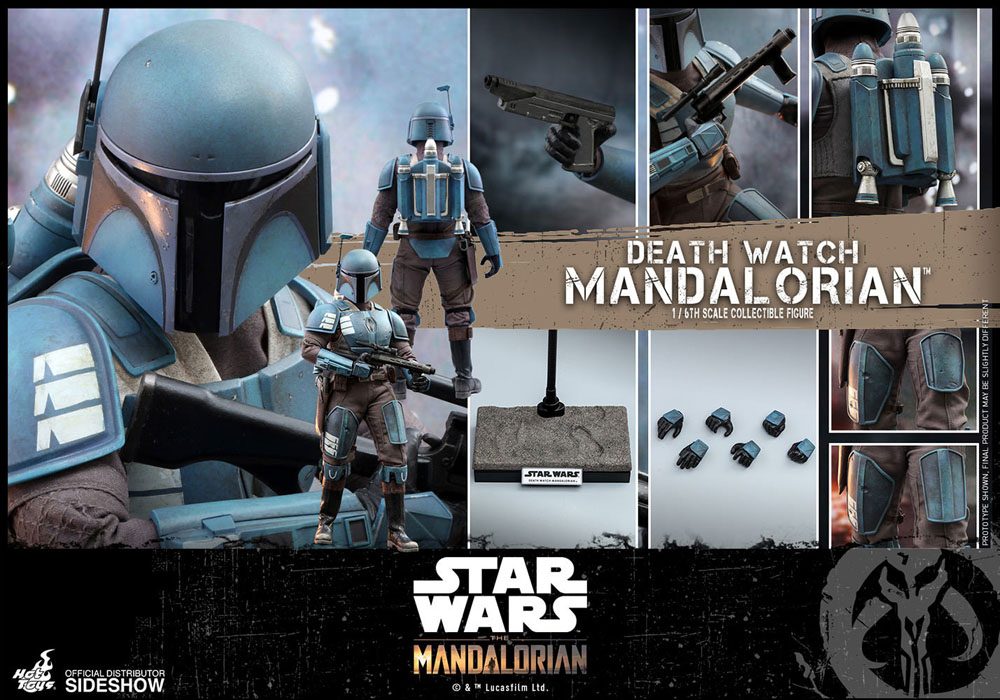 Star Wars The Mandalorian Figura 1/6 Death Watch Mandalorian 30 cm