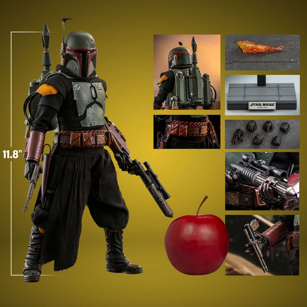 Star Wars: The Mandalorian Figura 1/6 Boba Fett Repaint Armor Special Edition 30 cm