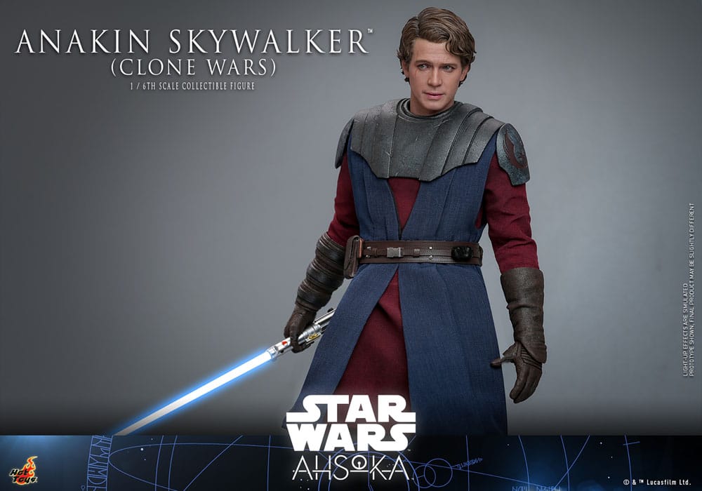 Star Wars:: The Clone Wars Figura 1/6 Anakin Skywalker 31 cm