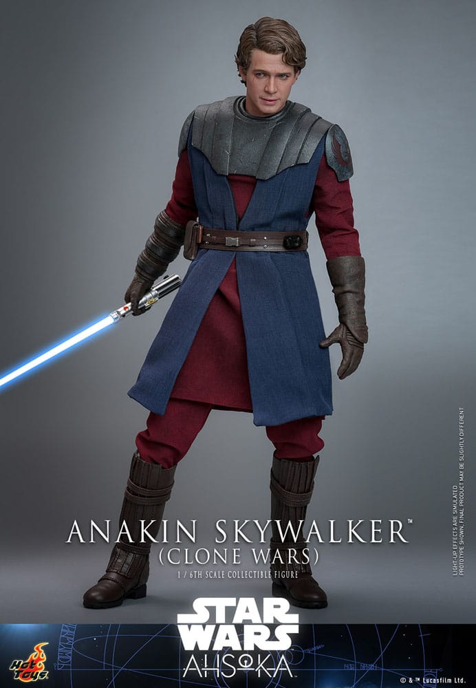 Star Wars:: The Clone Wars Figura 1/6 Anakin Skywalker 31 cm