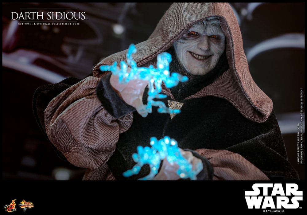 Star Wars Figura Movie Masterpiece 1/6 Darth Sidious 29 cm