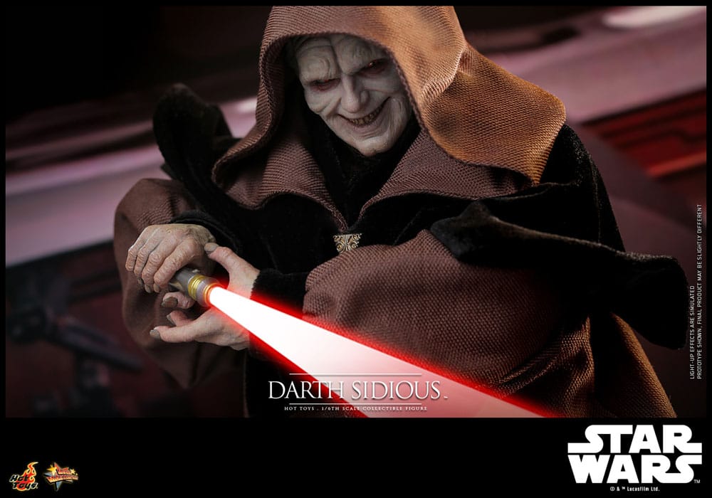 Star Wars Figura Movie Masterpiece 1/6 Darth Sidious 29 cm