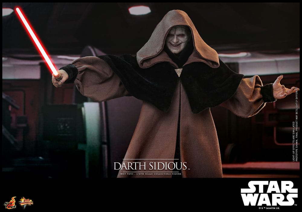 Star Wars Figura Movie Masterpiece 1/6 Darth Sidious 29 cm