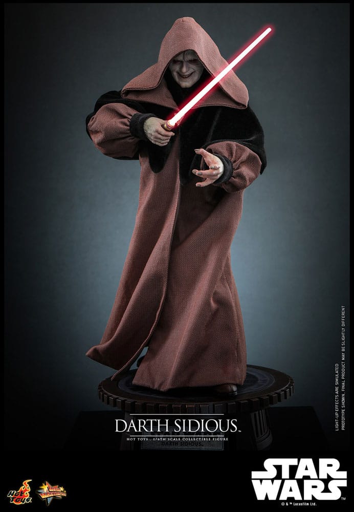 Star Wars Figura Movie Masterpiece 1/6 Darth Sidious 29 cm