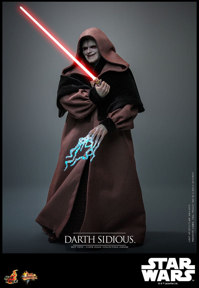 Star Wars Figura Movie Masterpiece 1/6 Darth Sidious 29 cm