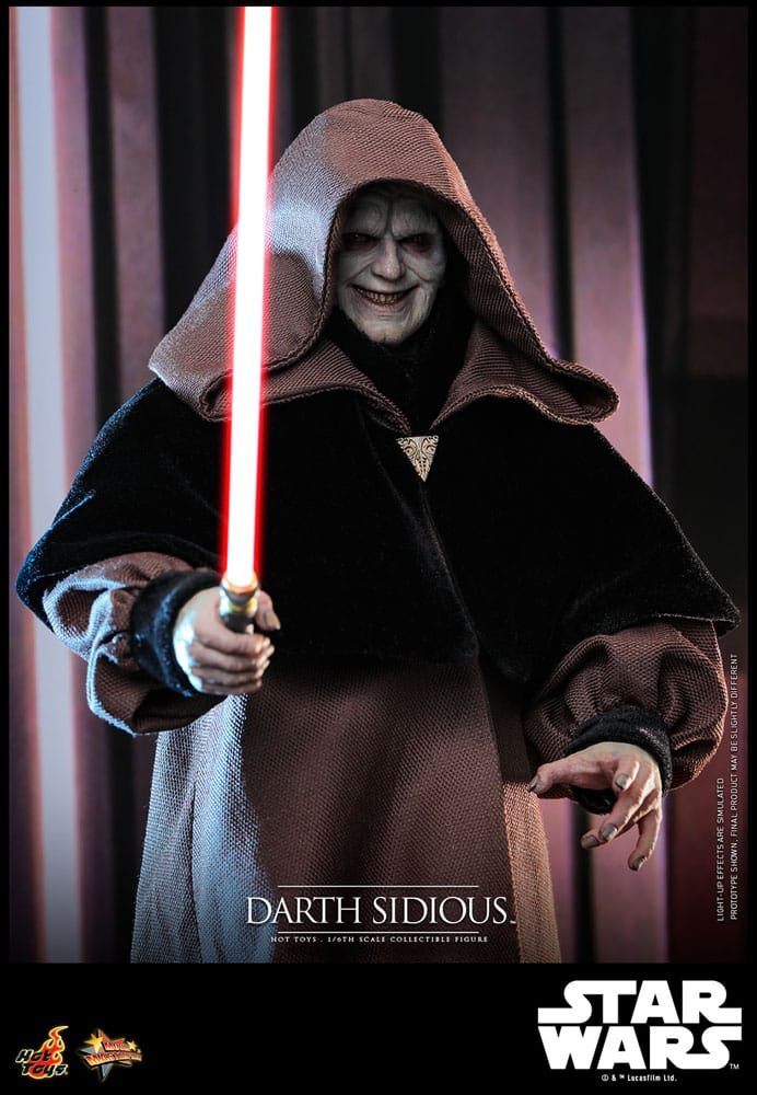 Star Wars Figura Movie Masterpiece 1/6 Darth Sidious 29 cm