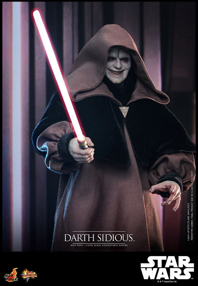 Star Wars Figura Movie Masterpiece 1/6 Darth Sidious 29 cm