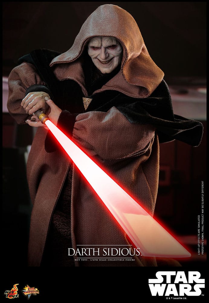 Star Wars Figura Movie Masterpiece 1/6 Darth Sidious 29 cm