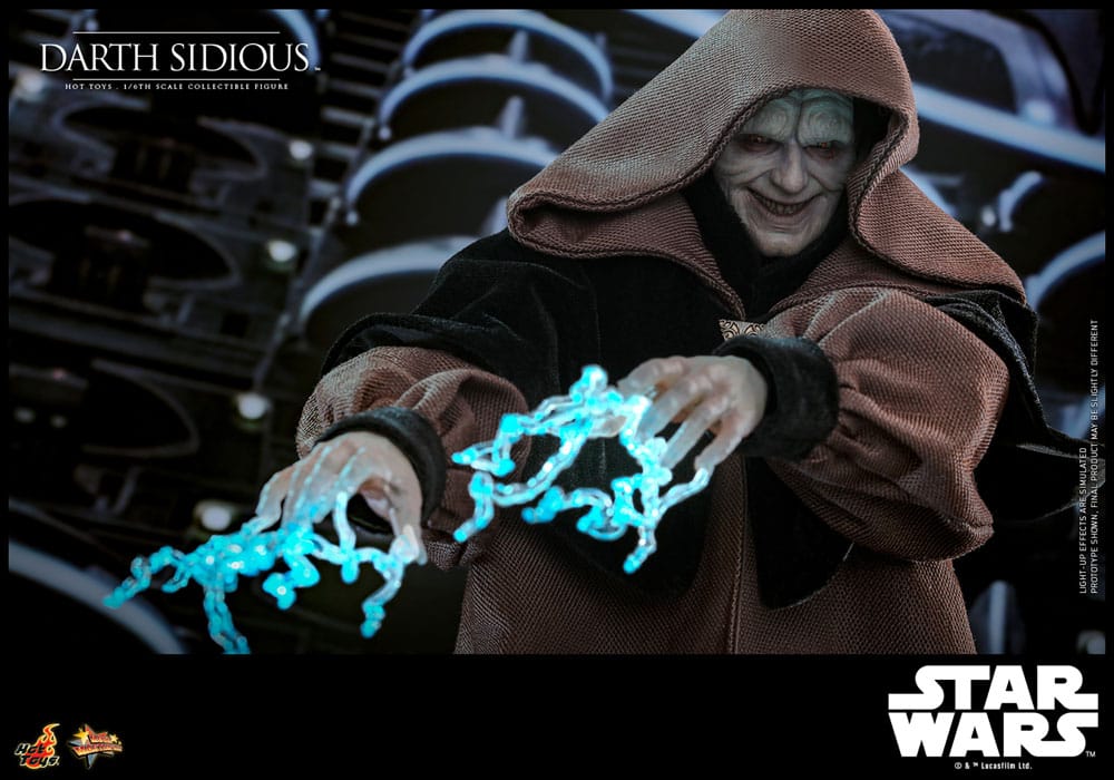Star Wars Figura Movie Masterpiece 1/6 Darth Sidious 29 cm