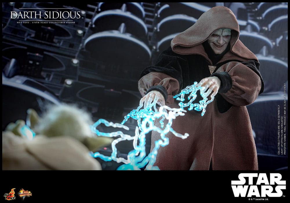 Star Wars Figura Movie Masterpiece 1/6 Darth Sidious 29 cm