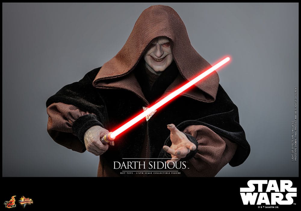 Star Wars Figura Movie Masterpiece 1/6 Darth Sidious 29 cm