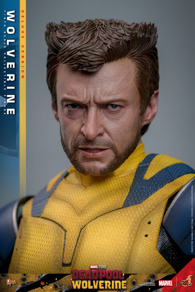 Deadpool & Wolverine Movie Masterpiece Figura 1/6 Wolverine (Deluxe Version) 31 cm