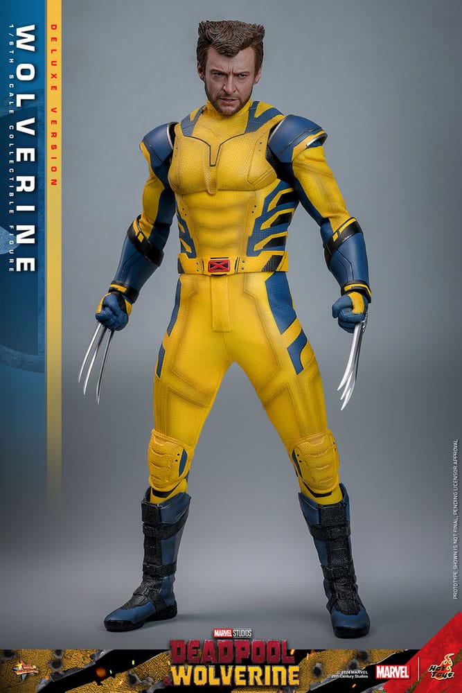 Deadpool & Wolverine Movie Masterpiece Figura 1/6 Wolverine (Deluxe Version) 31 cm