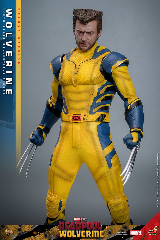 Deadpool & Wolverine Movie Masterpiece Figura 1/6 Wolverine (Deluxe Version) 31 cm