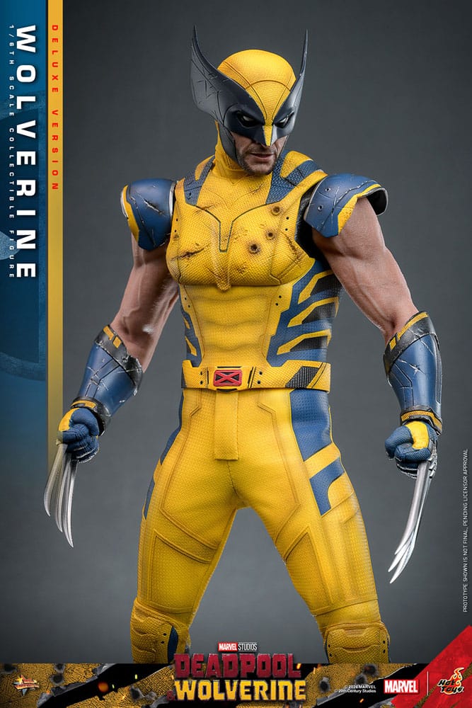 Deadpool & Wolverine Movie Masterpiece Figura 1/6 Wolverine (Deluxe Version) 31 cm