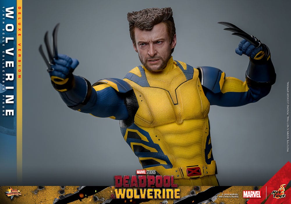 Deadpool & Wolverine Movie Masterpiece Figura 1/6 Wolverine (Deluxe Version) 31 cm