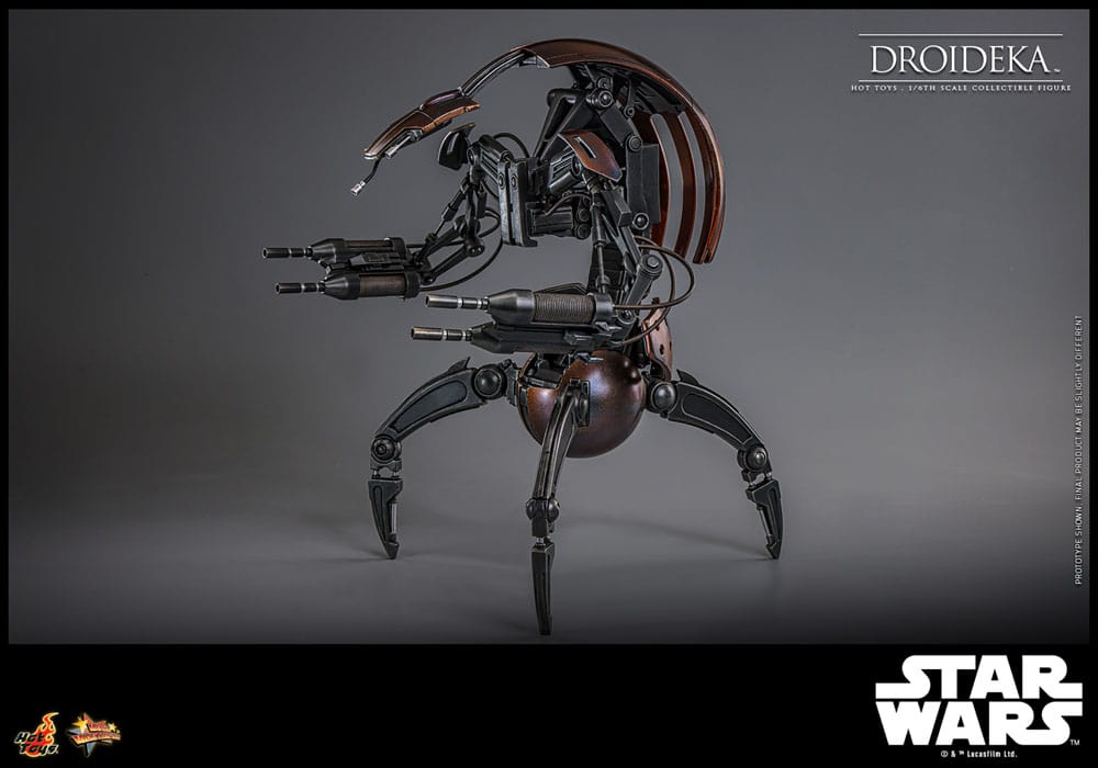 Star Wars Episode I Figura Movie Masterpiece 1/6 Droideka 27 cm
