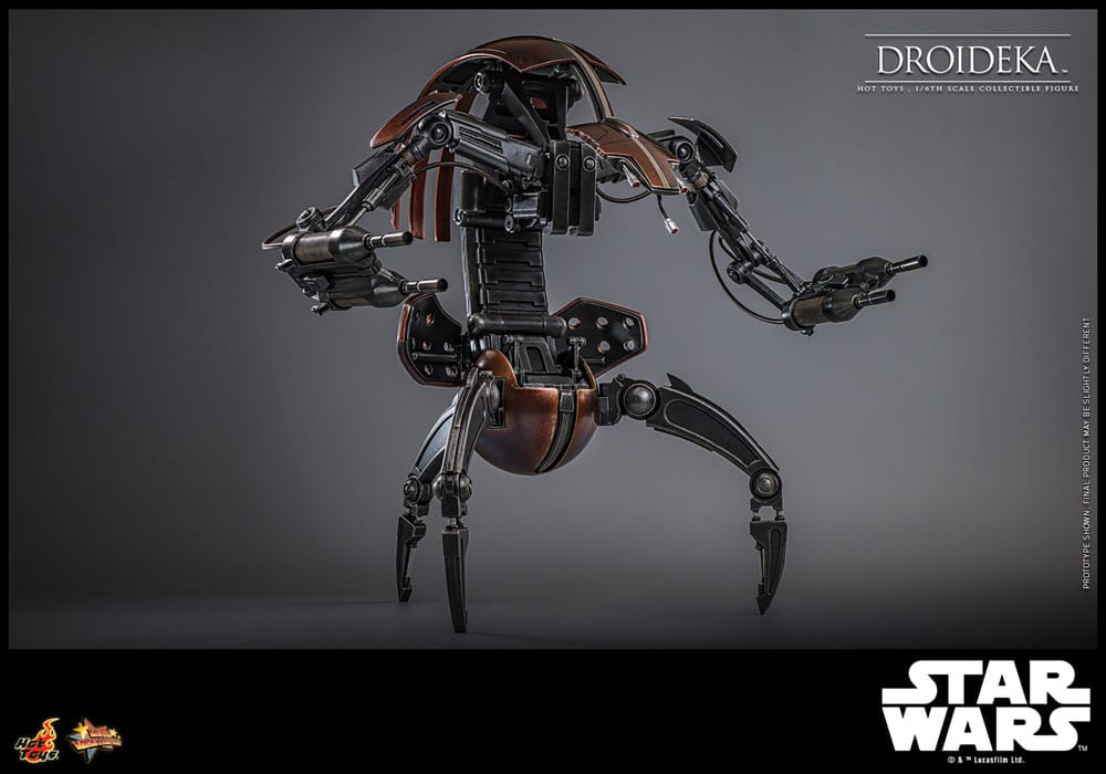 Star Wars Episode I Figura Movie Masterpiece 1/6 Droideka 27 cm