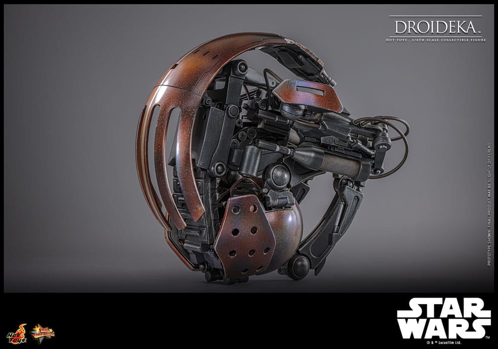 Star Wars Episode I Figura Movie Masterpiece 1/6 Droideka 27 cm