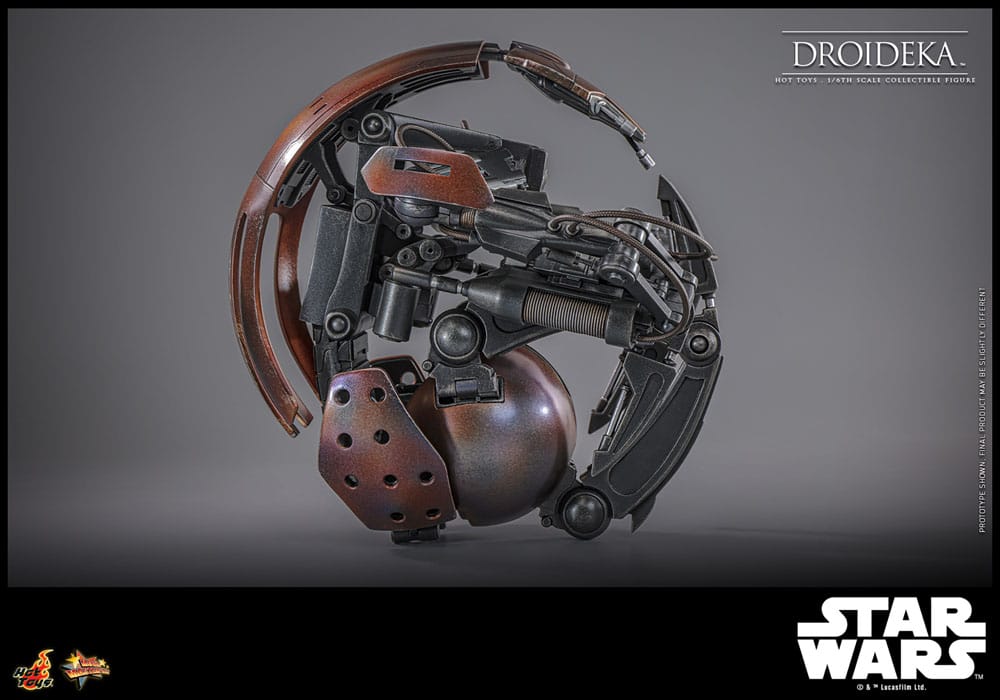 Star Wars Episode I Figura Movie Masterpiece 1/6 Droideka 27 cm