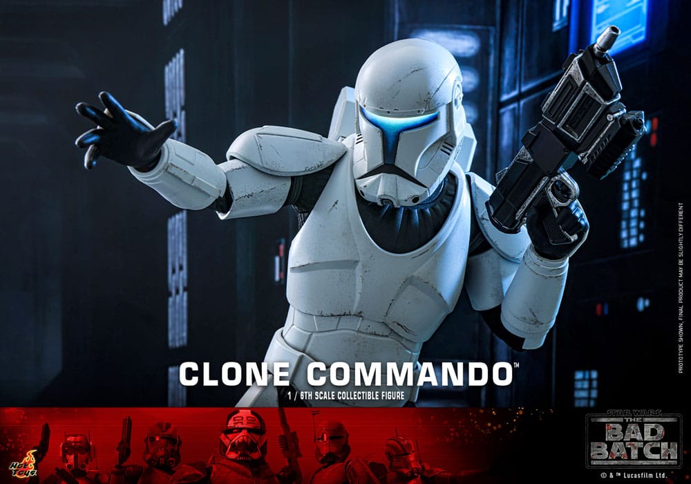 Star Wars: The Bad Batch Figura 1/6 Clone Commando 30 cm
