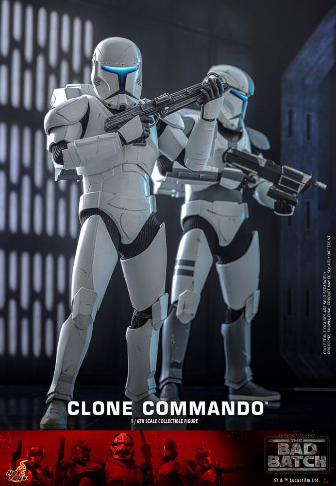 Star Wars: The Bad Batch Figura 1/6 Clone Commando 30 cm