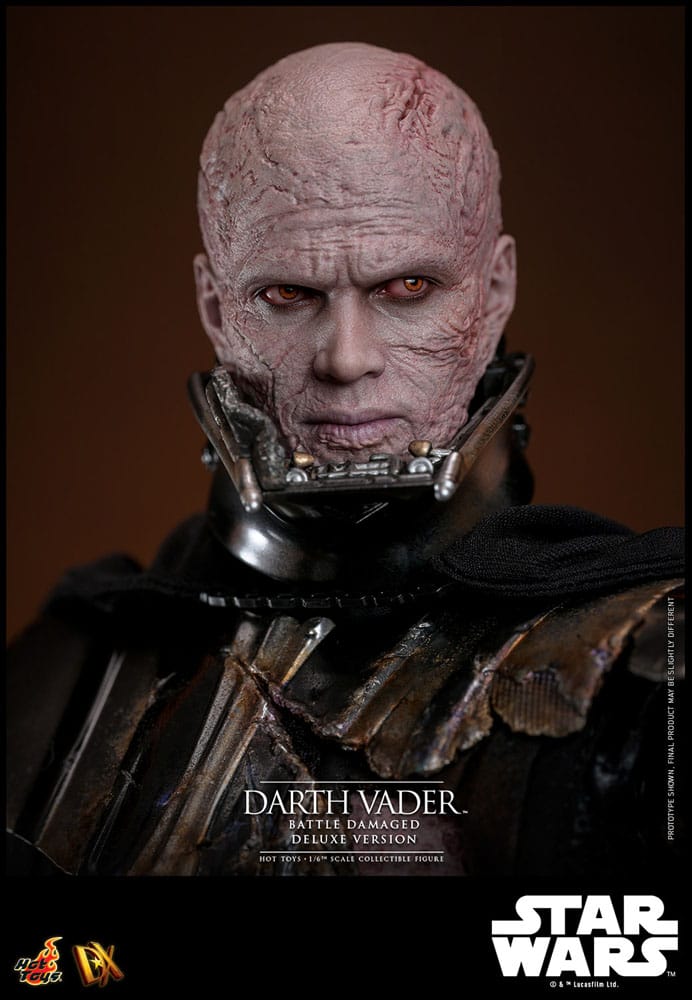 Star Wars Figura 1/6 Darth Vader (Battle Damaged) Deluxe Version 35 cm