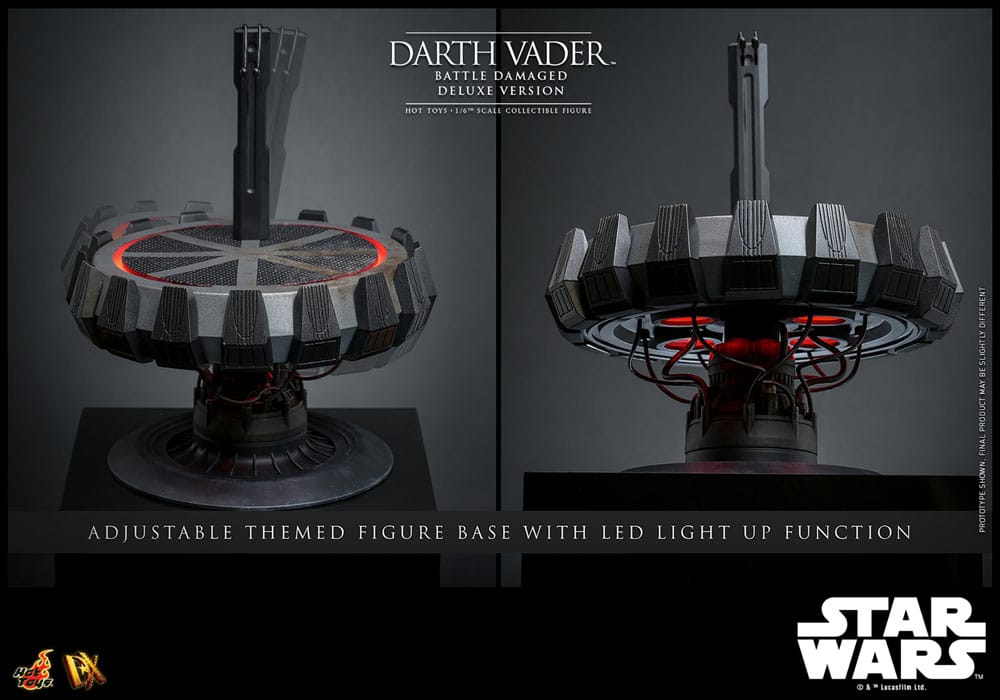 Star Wars Figura 1/6 Darth Vader (Battle Damaged) Deluxe Version 35 cm