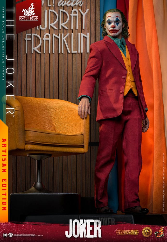 Joker Movie Masterpiece Figura 1/6 The Joker Artisan Edition 30 cm