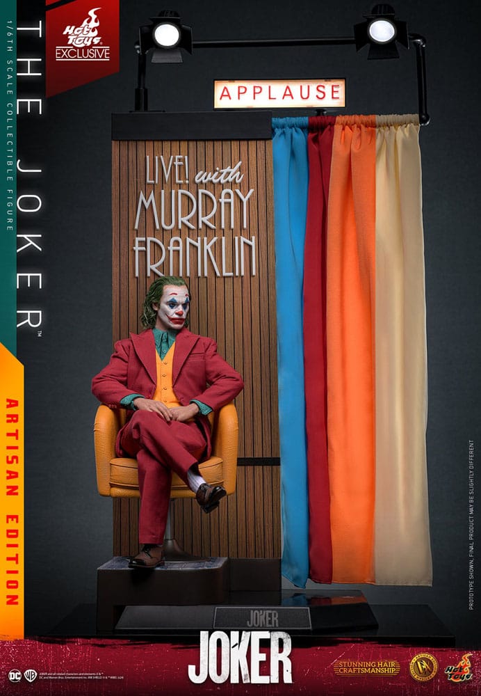 Joker Movie Masterpiece Figura 1/6 The Joker Artisan Edition 30 cm