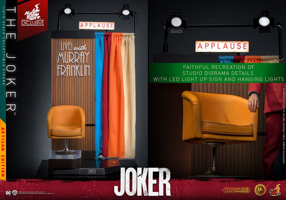 Joker Movie Masterpiece Figura 1/6 The Joker Artisan Edition 30 cm