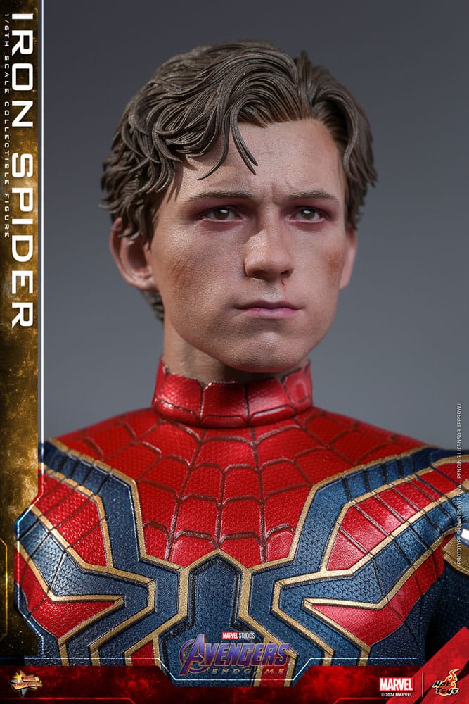 Vengadores: Endgame Movie Masterpiece Figura 1/6 Iron Spider 28 cm
