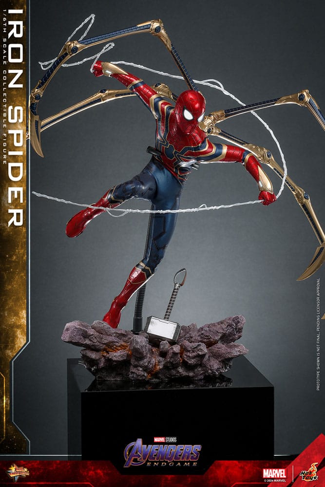Vengadores: Endgame Movie Masterpiece Figura 1/6 Iron Spider 28 cm
