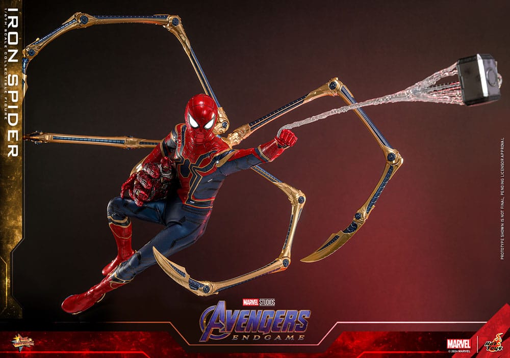 Vengadores: Endgame Movie Masterpiece Figura 1/6 Iron Spider 28 cm