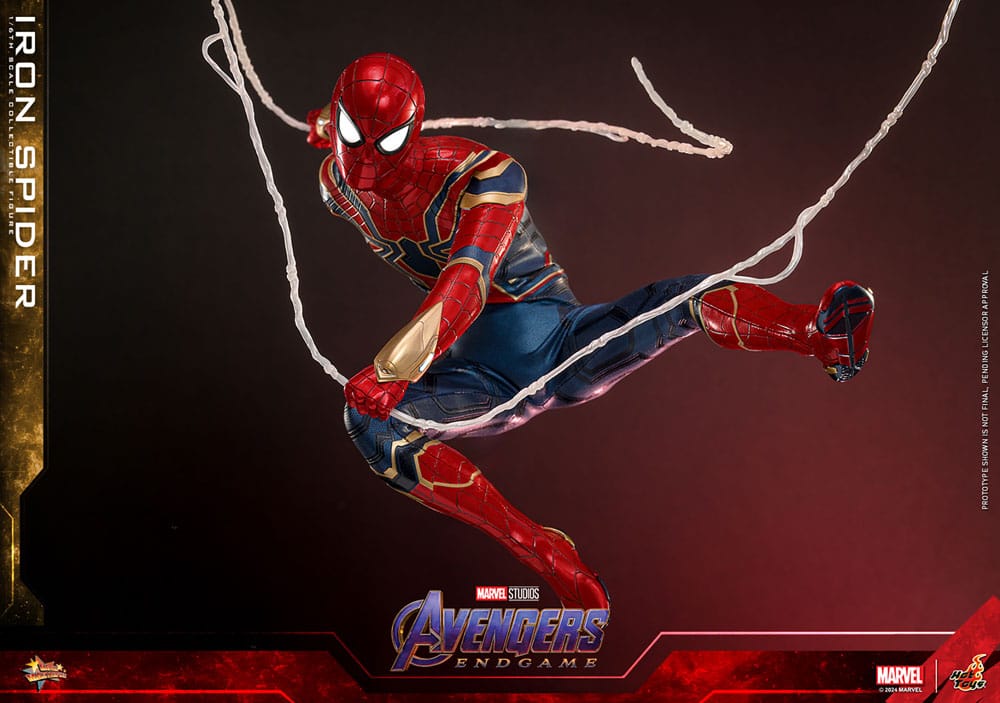 Vengadores: Endgame Movie Masterpiece Figura 1/6 Iron Spider 28 cm