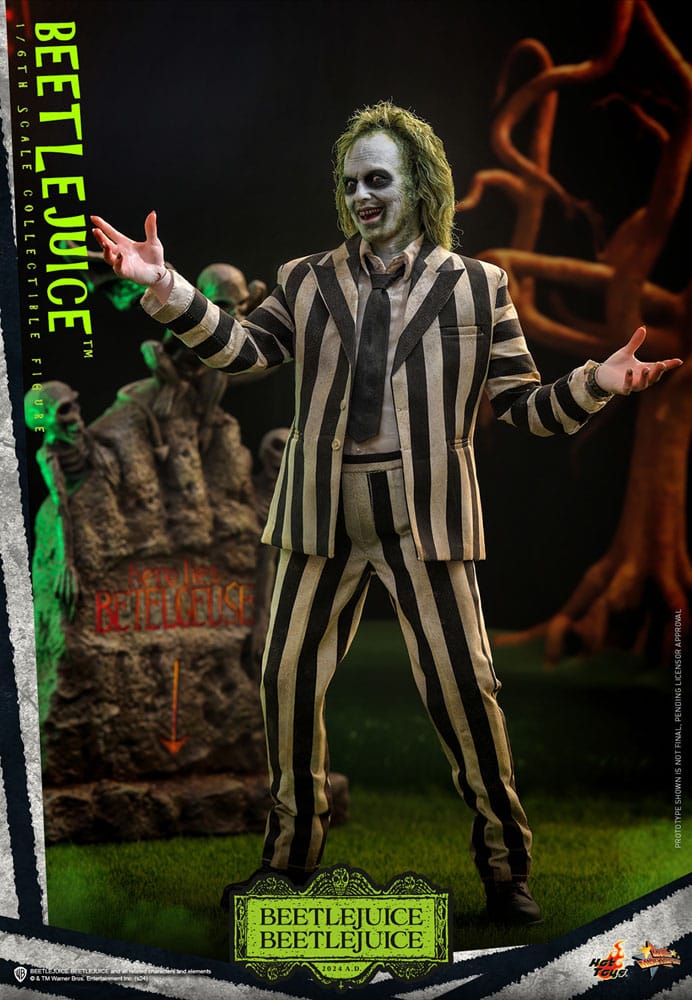 Beetlejuice Beetlejuice Movie Masterpiece Figura 1/6 Beetlejuice 30 cm