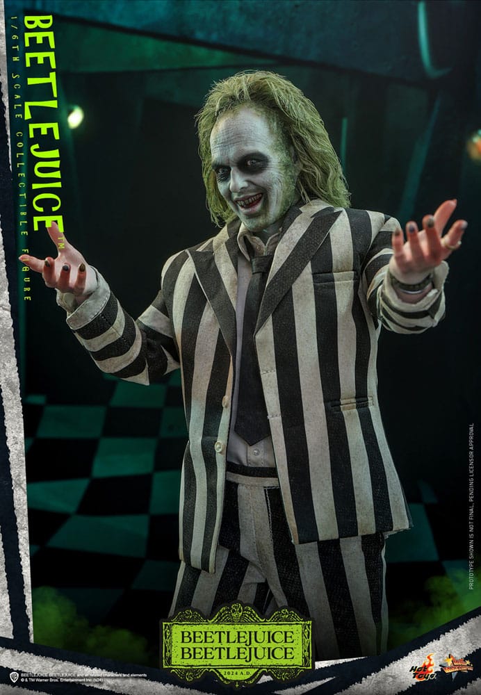 Beetlejuice Beetlejuice Movie Masterpiece Figura 1/6 Beetlejuice 30 cm