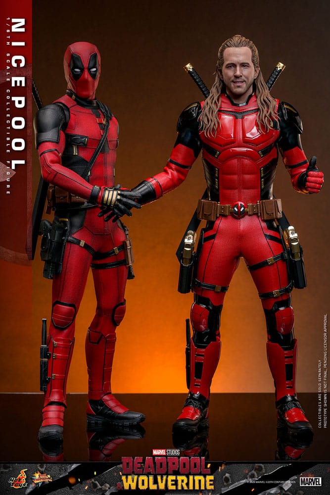 Deadpool & Wolverine Movie Masterpiece Figura 1/6 Nicepool 30 cm