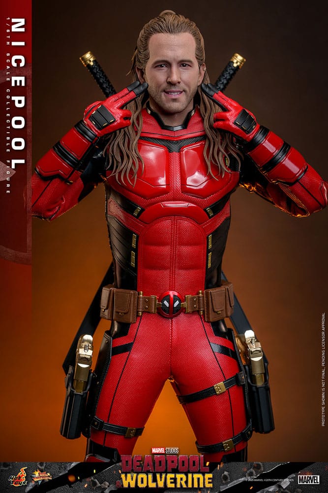 Deadpool & Wolverine Movie Masterpiece Figura 1/6 Nicepool 30 cm