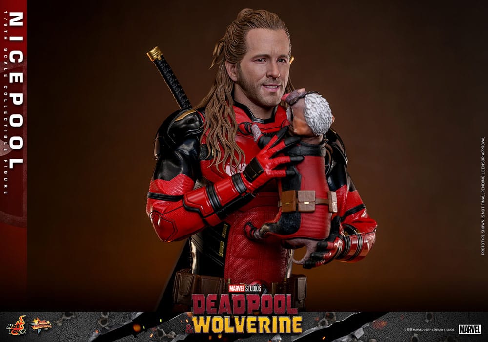 Deadpool & Wolverine Movie Masterpiece Figura 1/6 Nicepool 30 cm