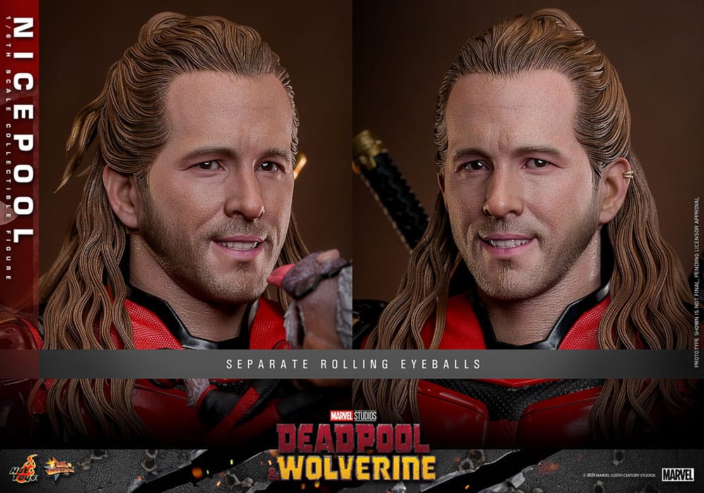 Deadpool & Wolverine Movie Masterpiece Figura 1/6 Nicepool 30 cm