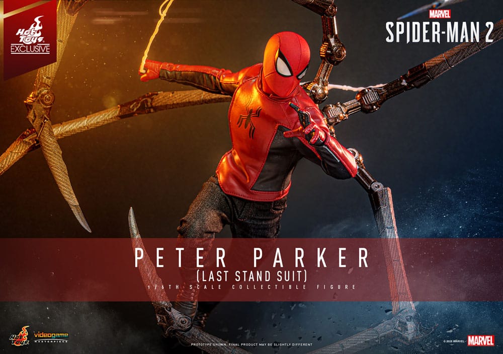 Spider-Man Figura 1/6 Peter Parker (Last Stand Suit) Hot Toys Exclusive 30 cm