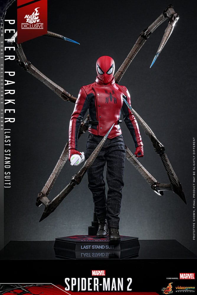 Spider-Man Figura 1/6 Peter Parker (Last Stand Suit) Hot Toys Exclusive 30 cm