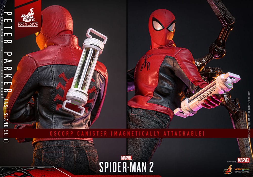 Spider-Man Figura 1/6 Peter Parker (Last Stand Suit) Hot Toys Exclusive 30 cm