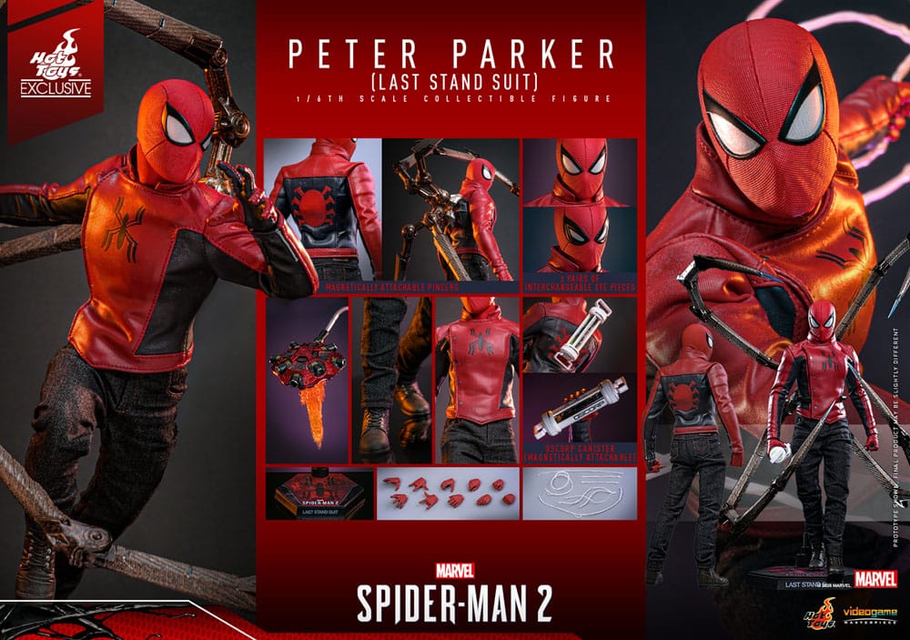 Spider-Man Figura 1/6 Peter Parker (Last Stand Suit) Hot Toys Exclusive 30 cm