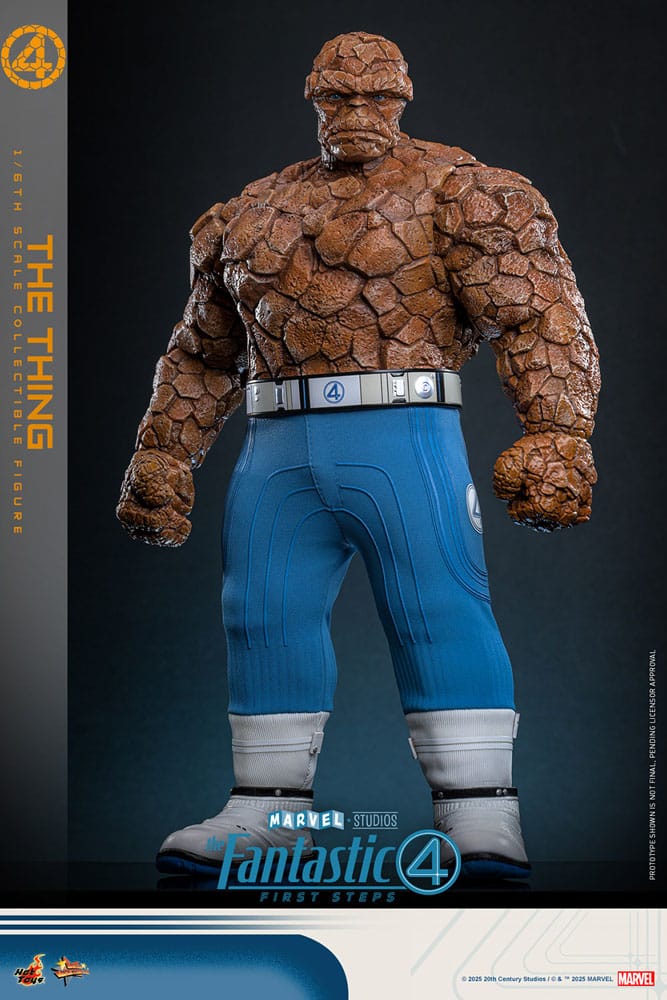Los Cuatro Fantásticos: primeros pasos Figura Movie Masterpiece 1/6 The Thing 31 cm