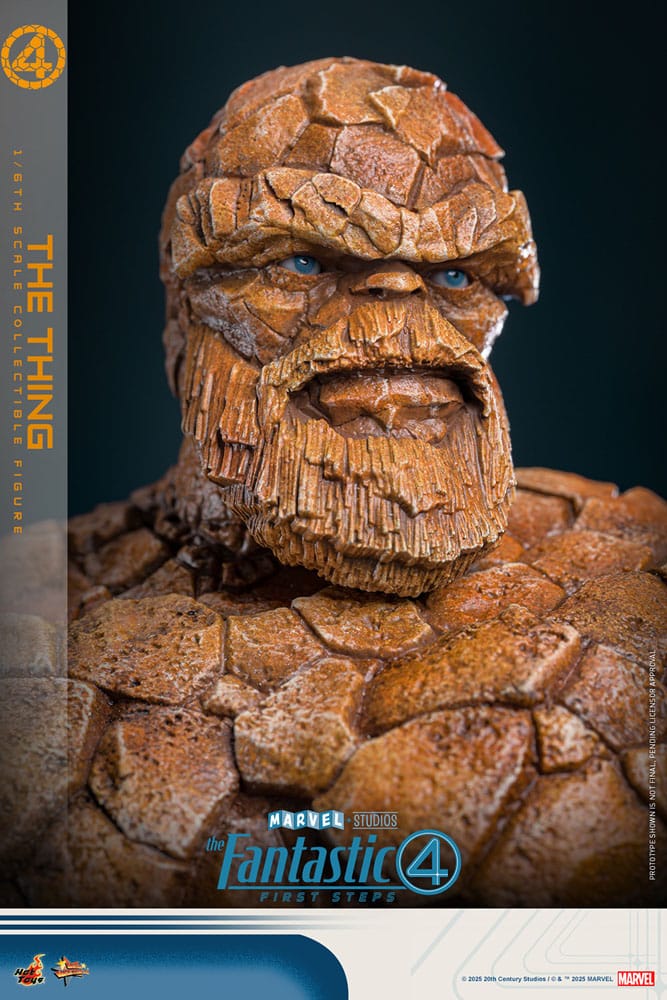 Los Cuatro Fantásticos: primeros pasos Figura Movie Masterpiece 1/6 The Thing 31 cm